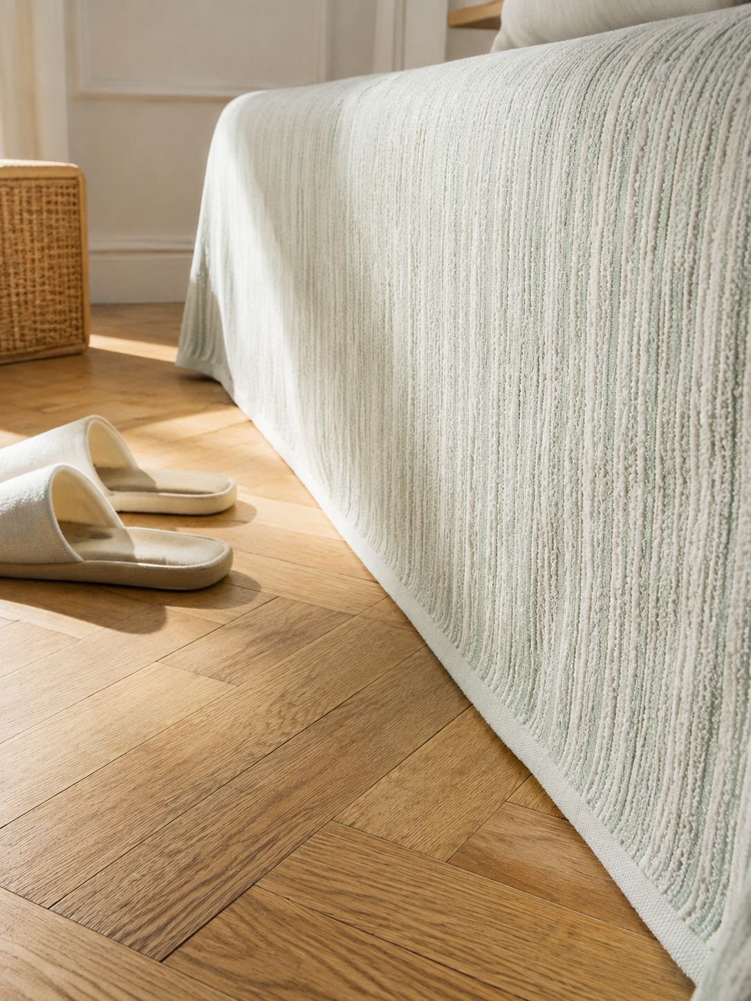 Housse de canapé en soie adaptée à tous styles de décoration