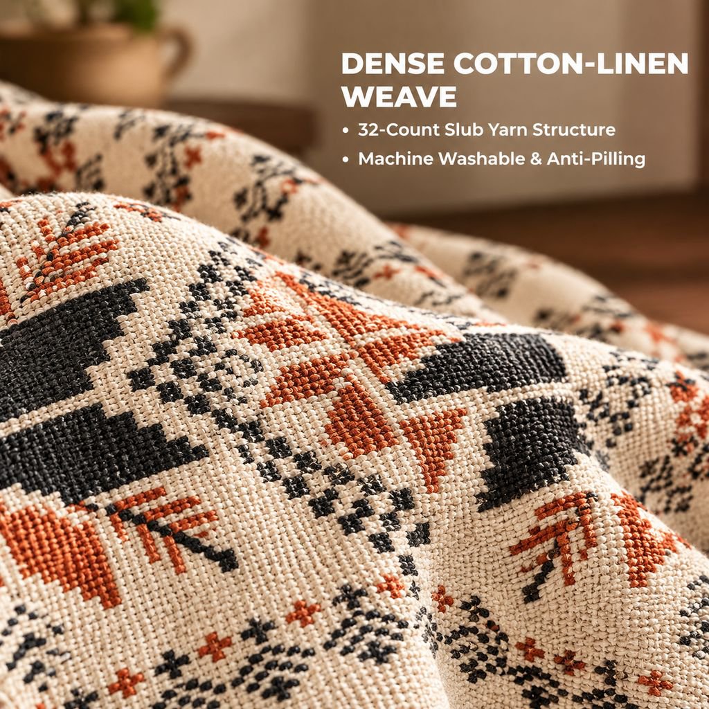 Vintage American Country Sofa Throw Blanket One-Piece Chair Cover Mat