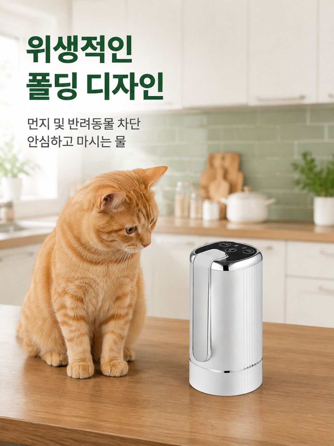 가정용 접이식 전기 워터 펌프