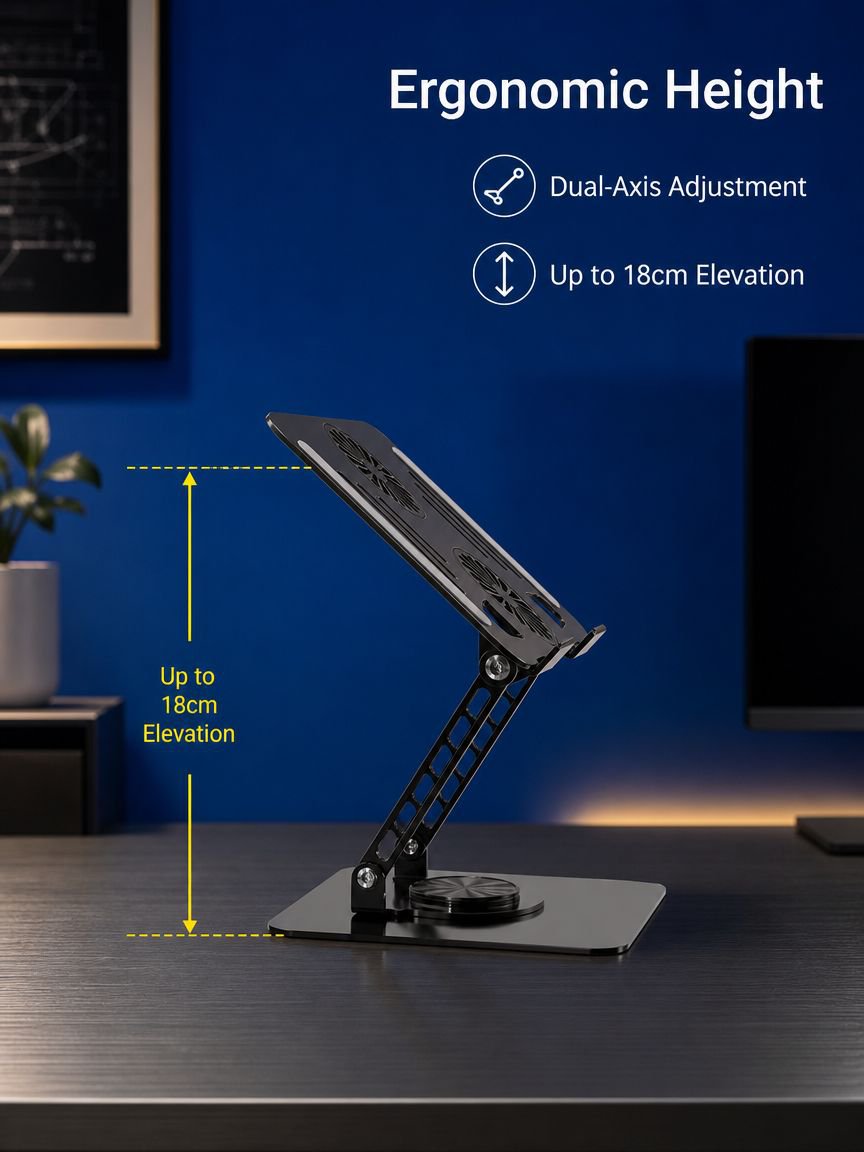 Ultra-Lightweight Portable Laptop Cooling Pad