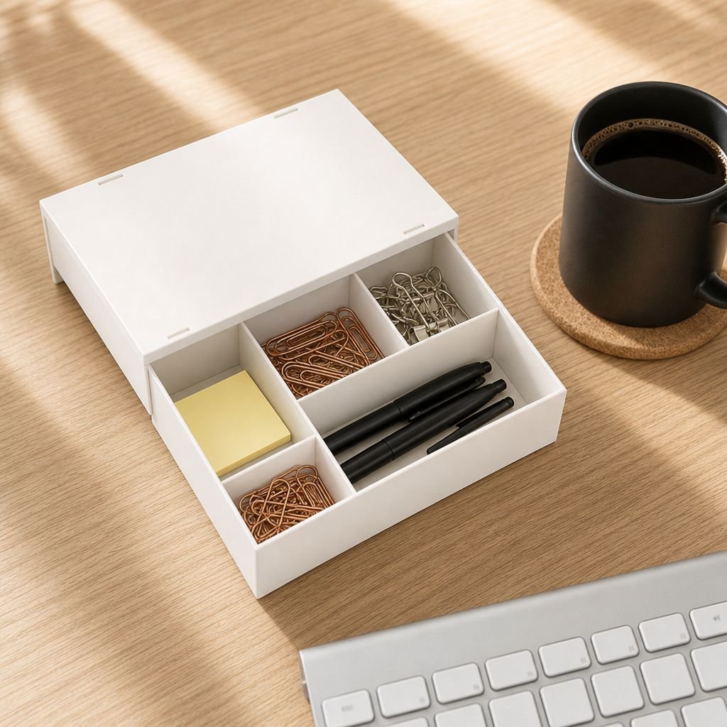 Versatile drawer organizer for kitchen utensils