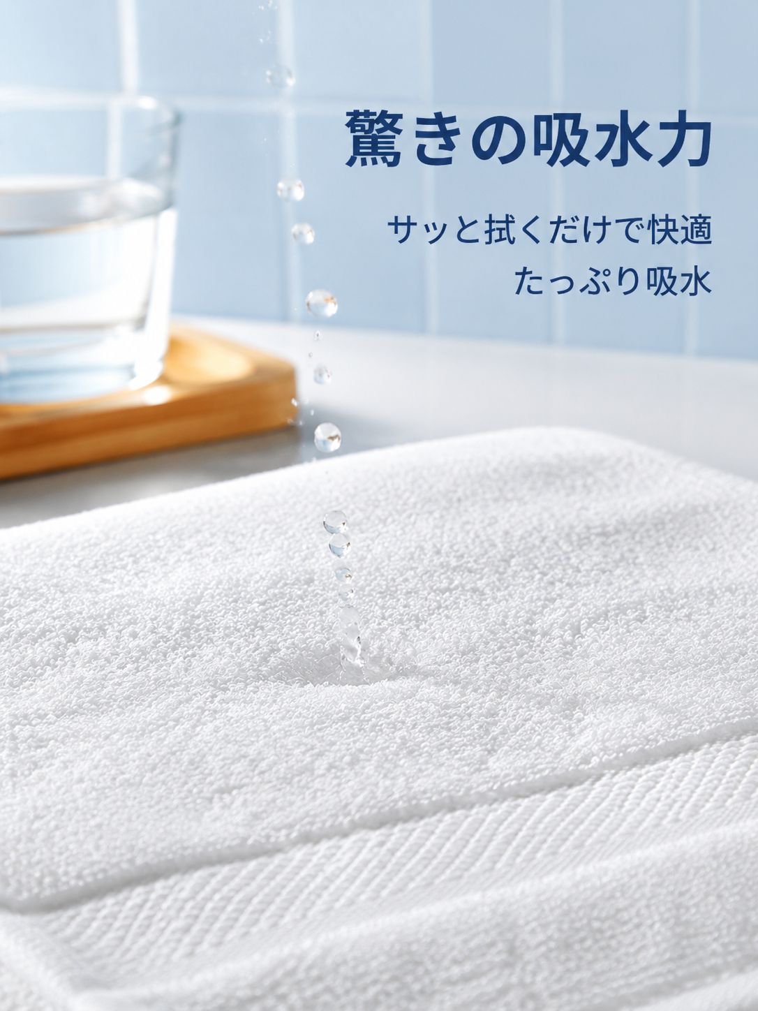 オールコットンやわらかバスタオル