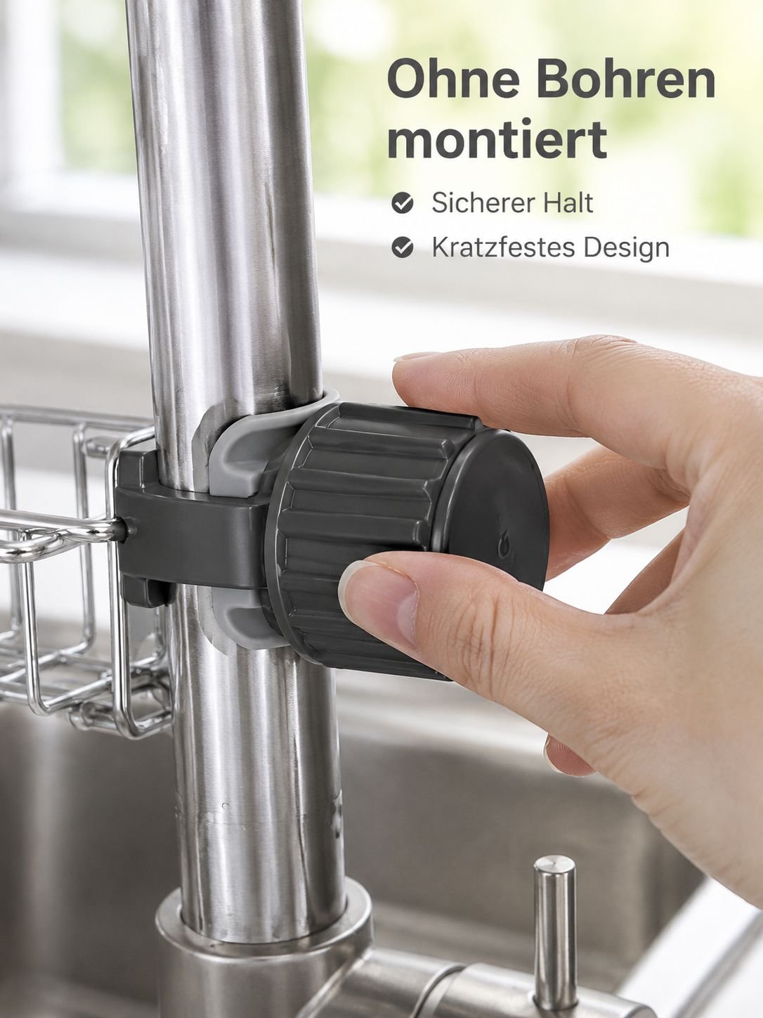 Küchenlappen-Halter mit modernem Design