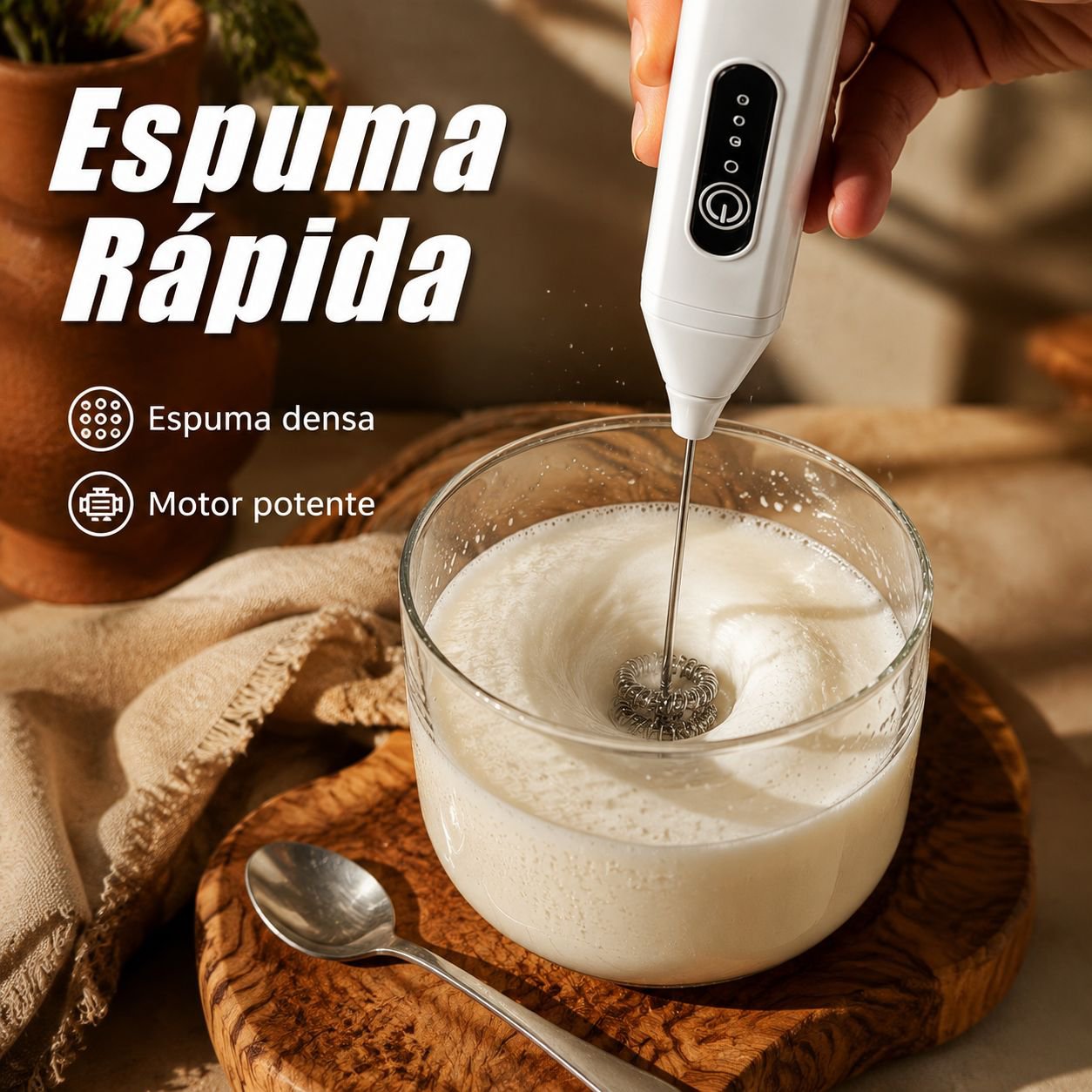 Batidor de huevos de mano para el hogar