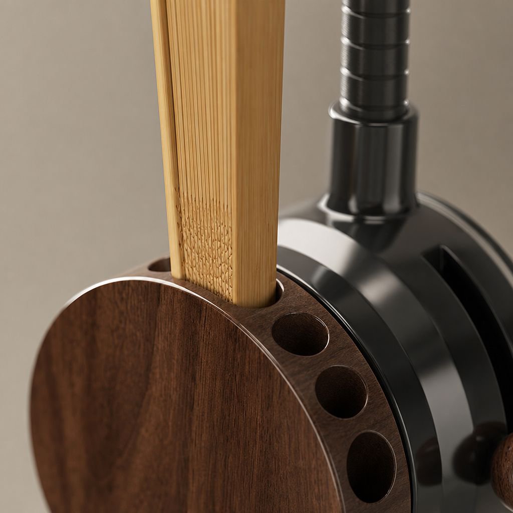 Wall-mounted Rotatable Storage Rack for Fans