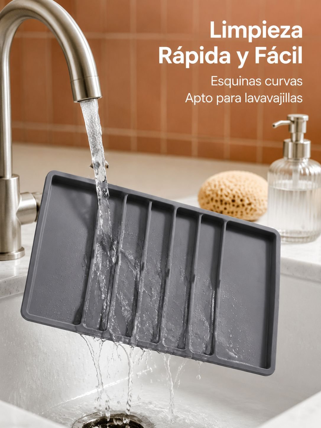 Divisor de compartimentos de silicona para el hogar