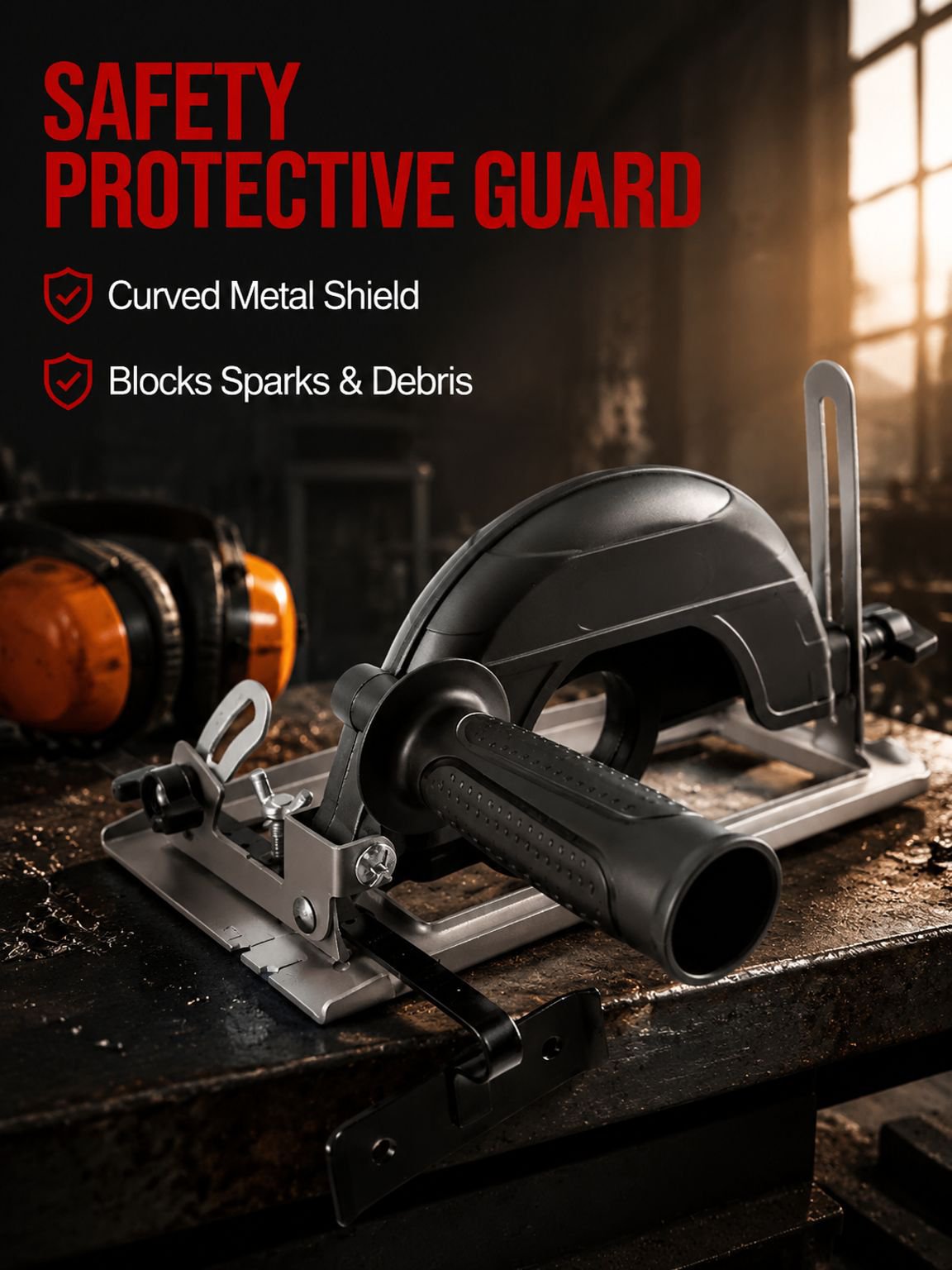 Hand Grinder Conversion Cutting Machine Base, Woodworking Table Saw Stand Guard, Circular Saw Parts