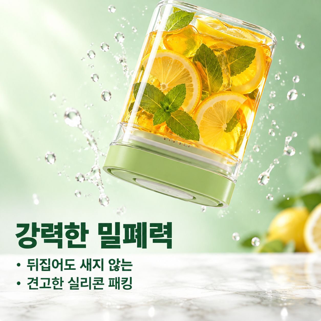 밀폐형 커피 원두 저장통