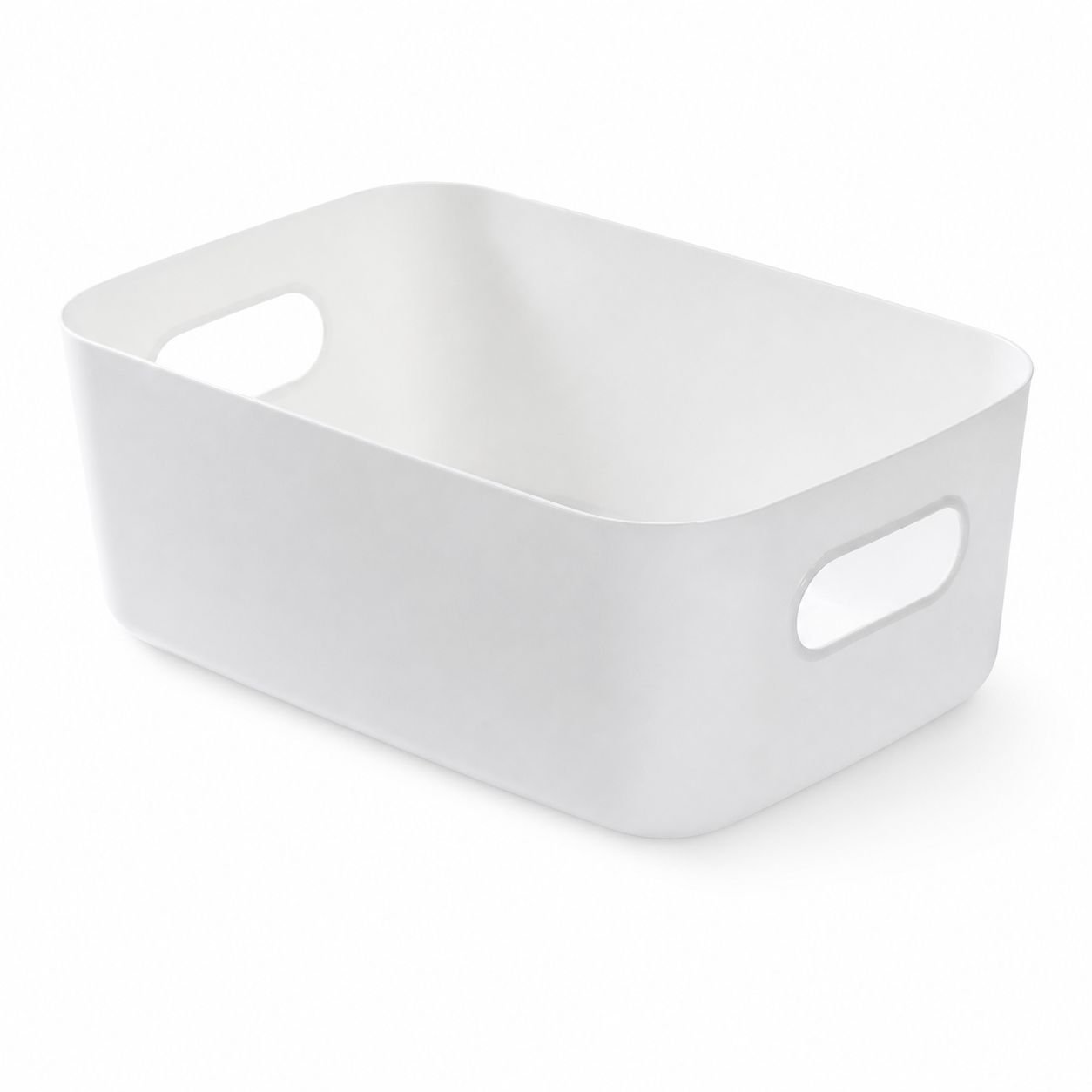 Plastic Storage Basket for Miscellaneous Items and Snacks