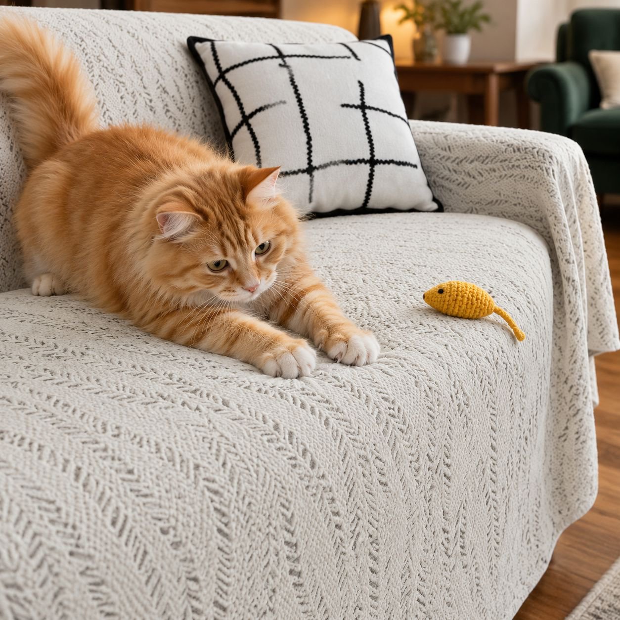 giipet Textured Sofa Cover for Home Living Room