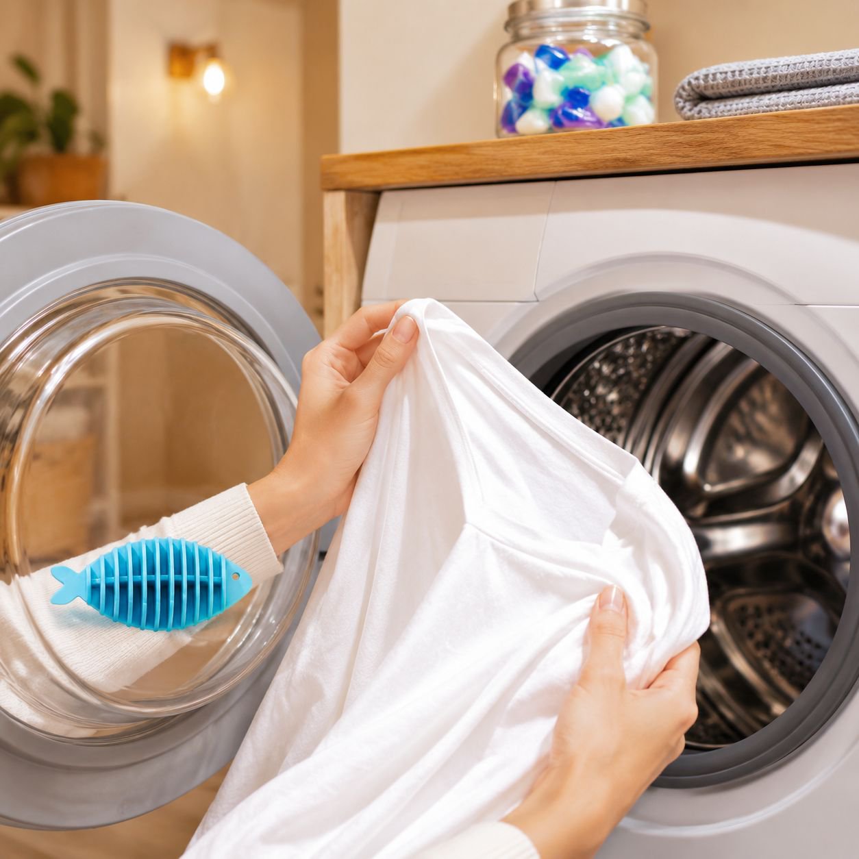 Easy to use laundry ball for all fabrics