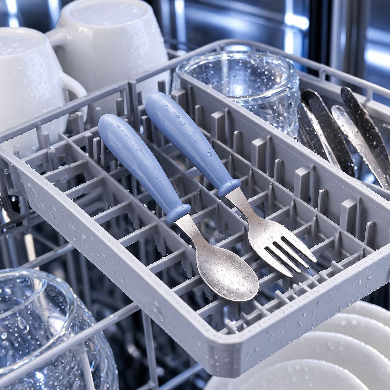 Eco-conscious children's tableware with modern design
