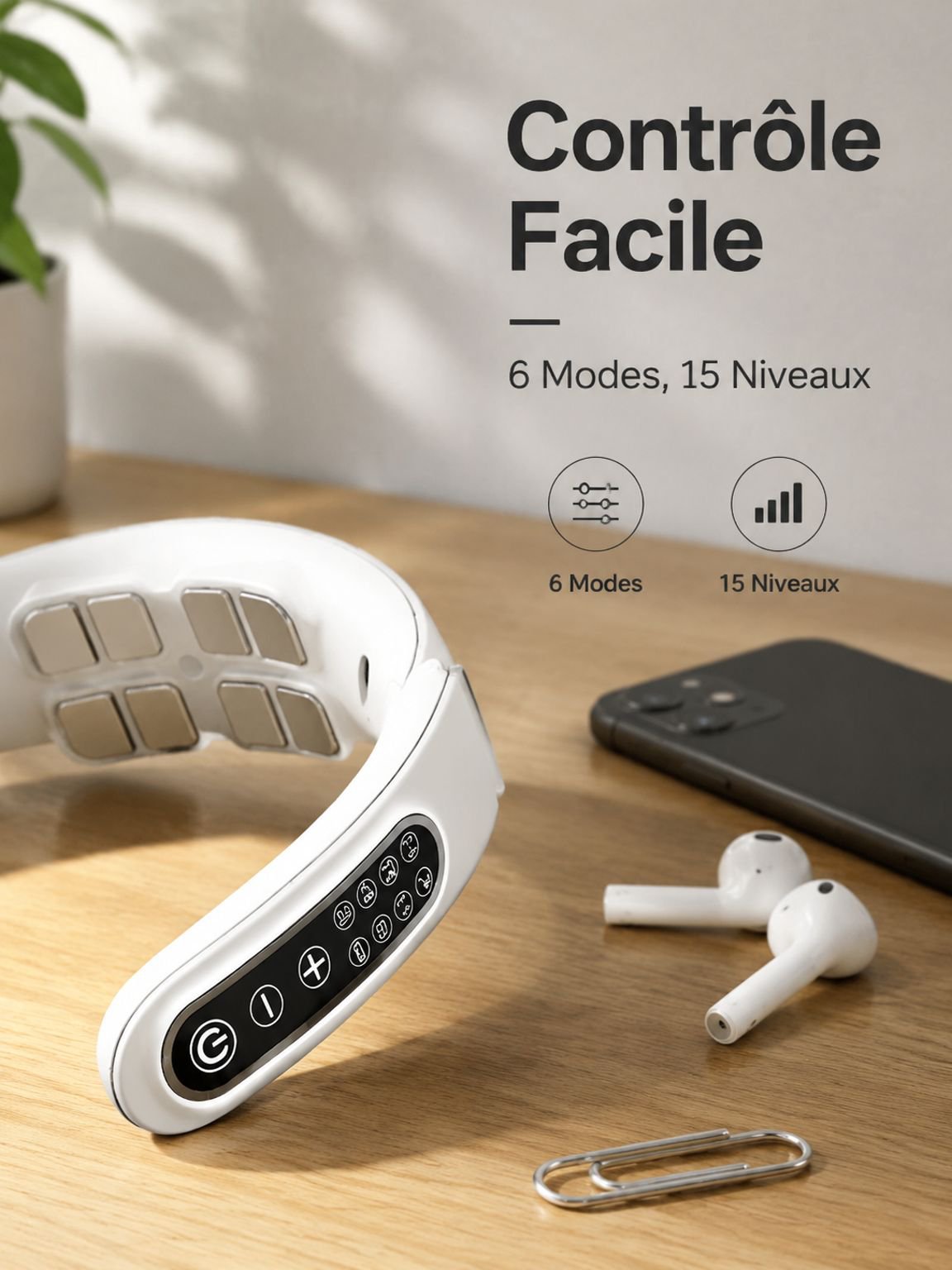 Masseur de cou portable Home Smart
