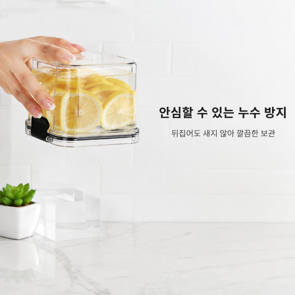 주방 식품급 잡곡 밀폐용기 견과류 보관함