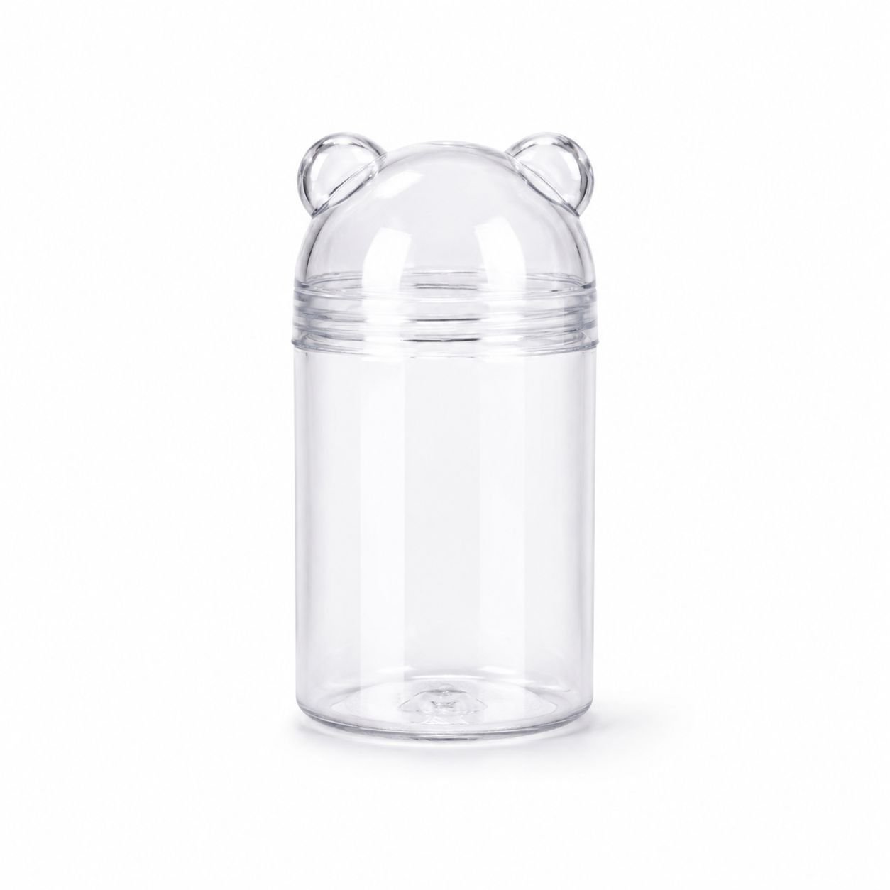Transparent Wide Mouth Plastic Bottle