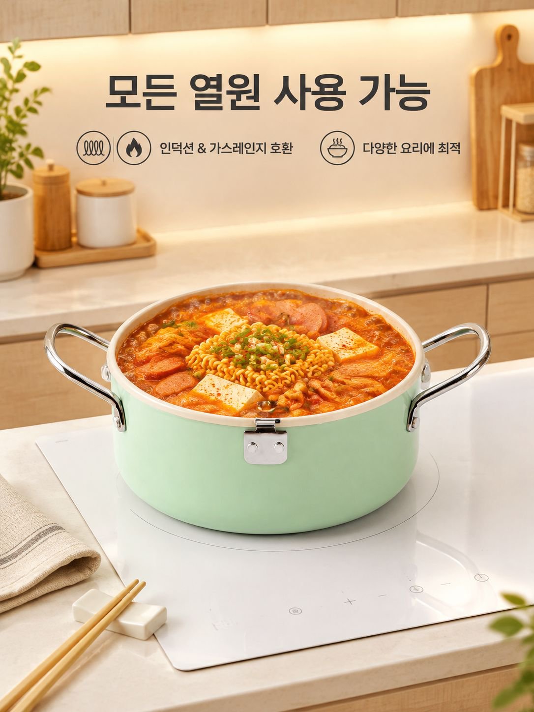 가정용 온도 조절 세라믹 프라이팬