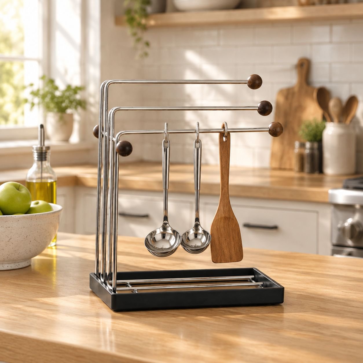 ornamentality Hangers draining rack simplicity Full ventilation neat and tidy Adjust height Kitchen 