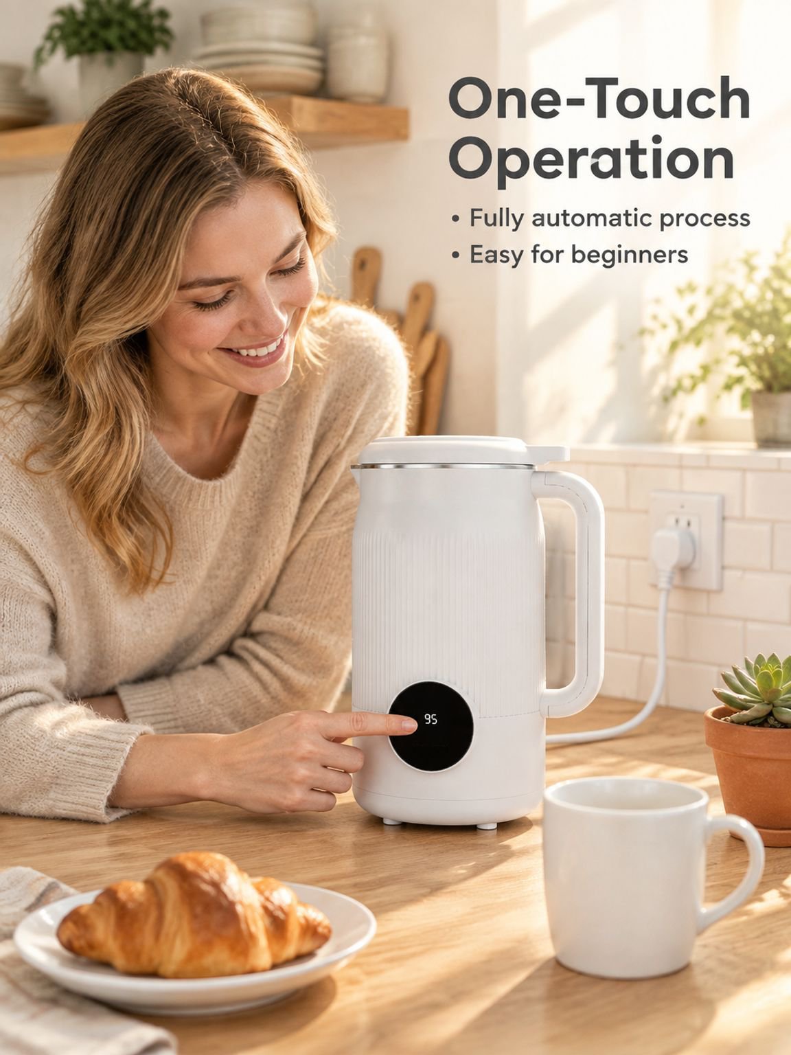 Silent No-Filter Micron Soymilk Blender