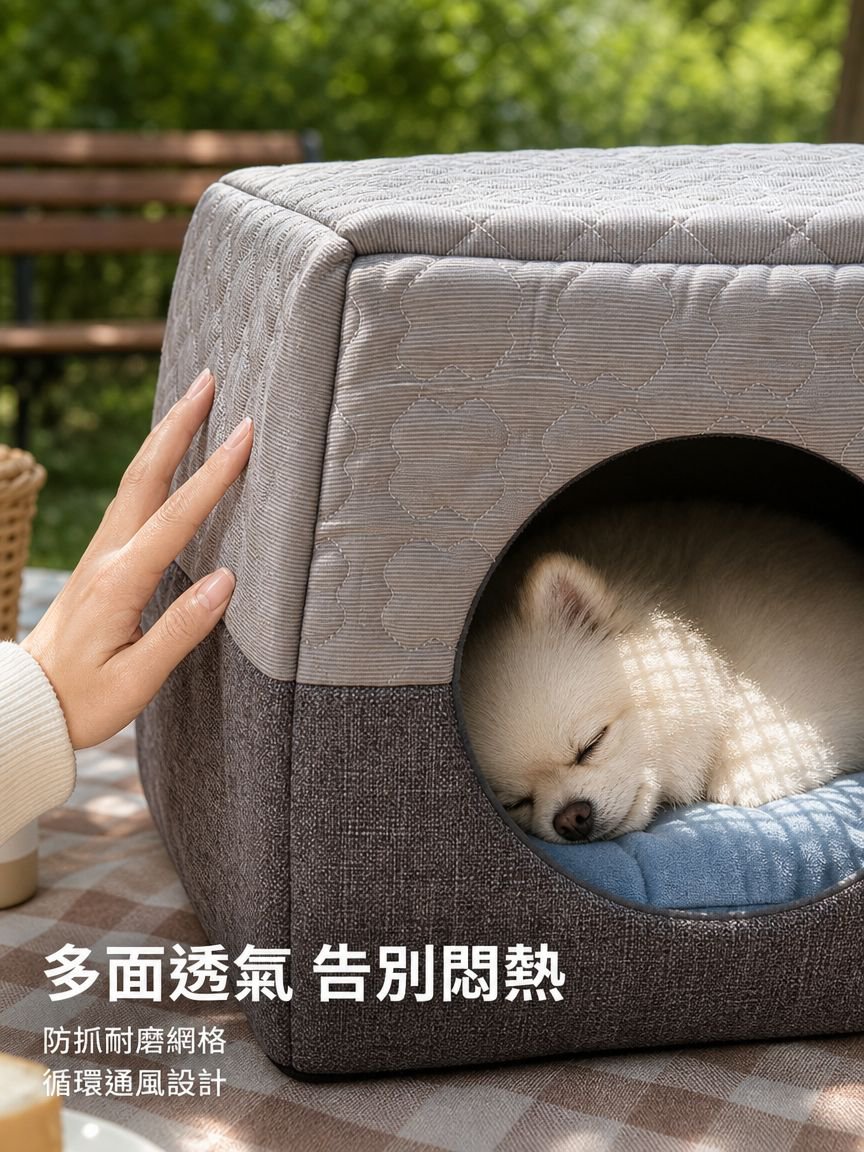 可拆可移動貓狗窩