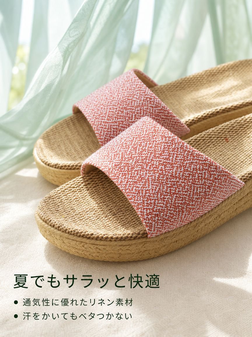 屋内外兼用の耐摩耗性サンダル