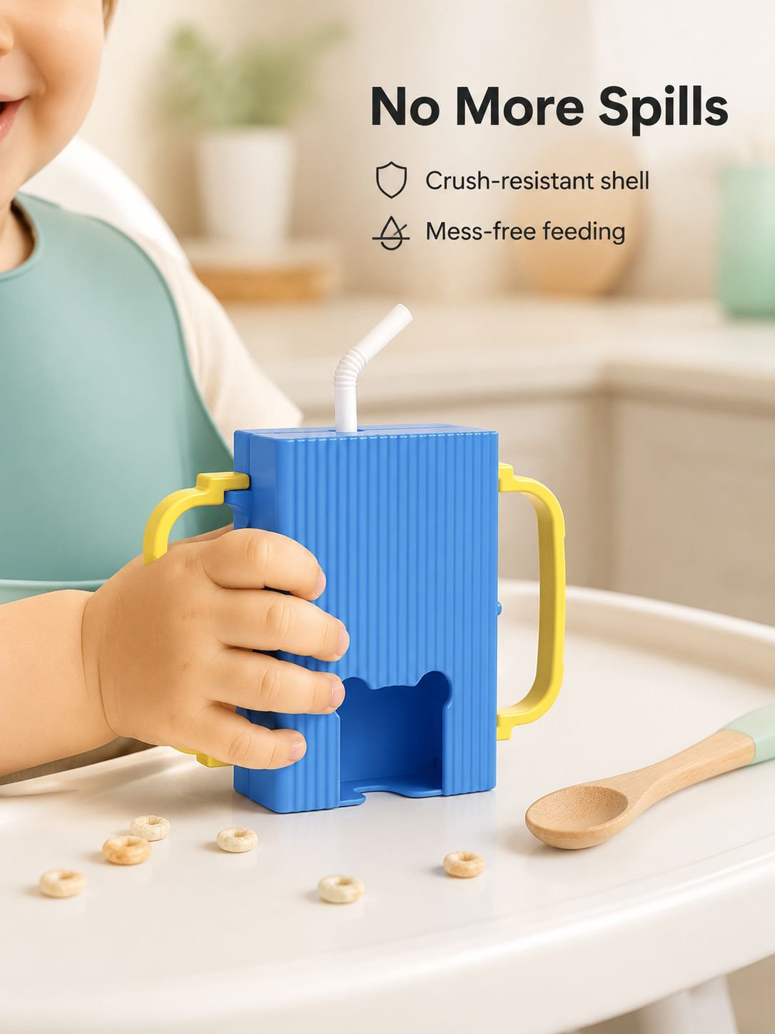 Crush-Resistant, Spill-Proof Milk and Fruit Puree Cartons