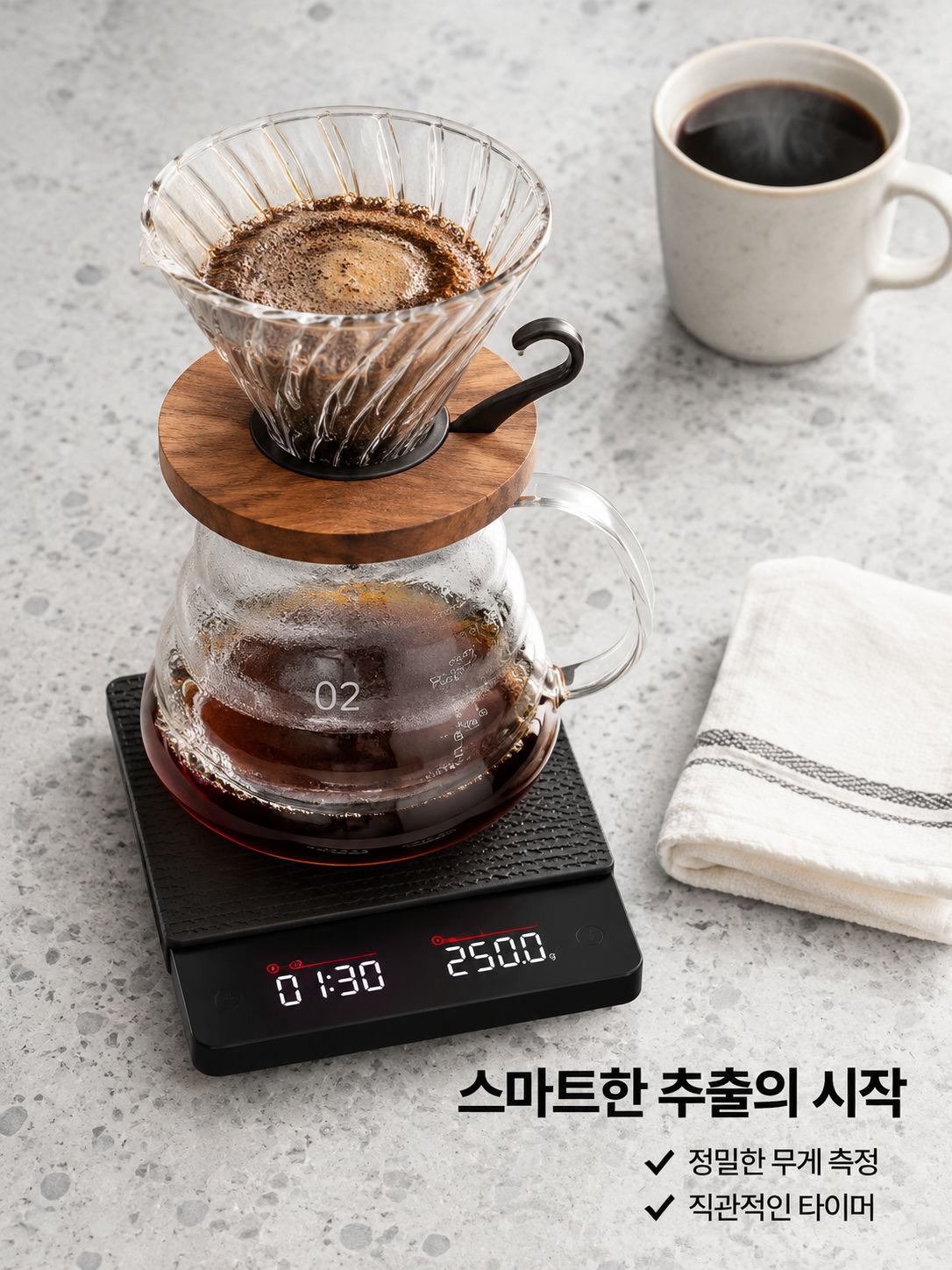 가정용 휴대용 핸드드립 커피세트