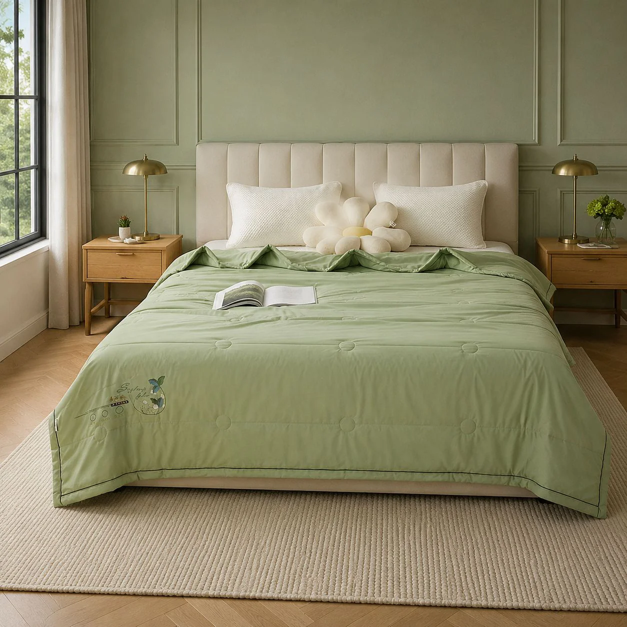 Mint-infused Cooling Comforter