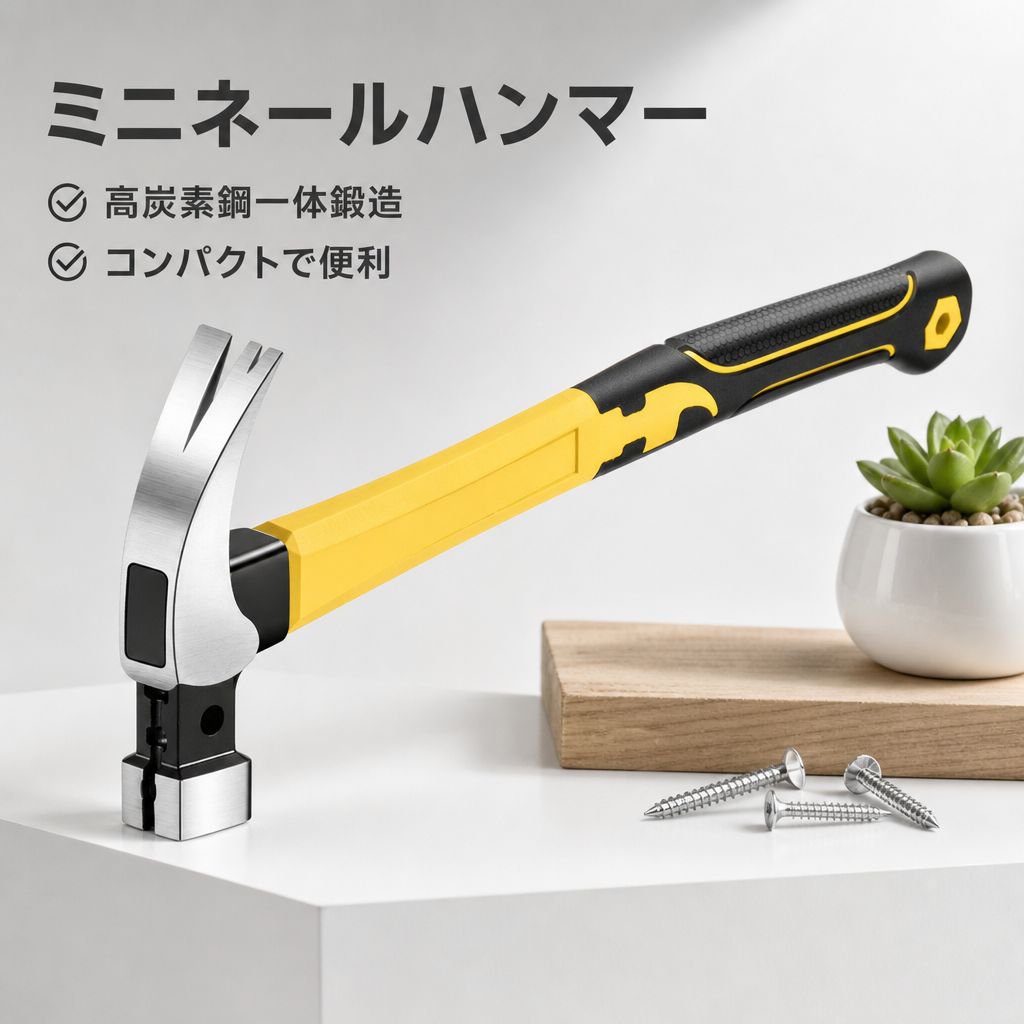多用途鍛造ステンレスハンマー 家庭用木工鉄ハンマー