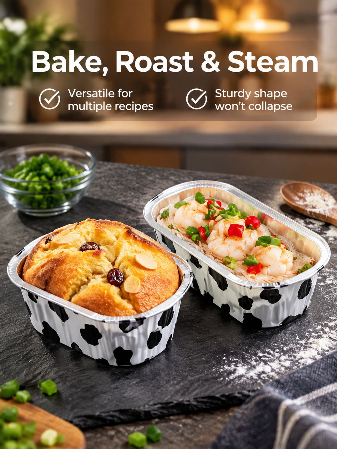 Bakeware set for preparing cakes for special occasions