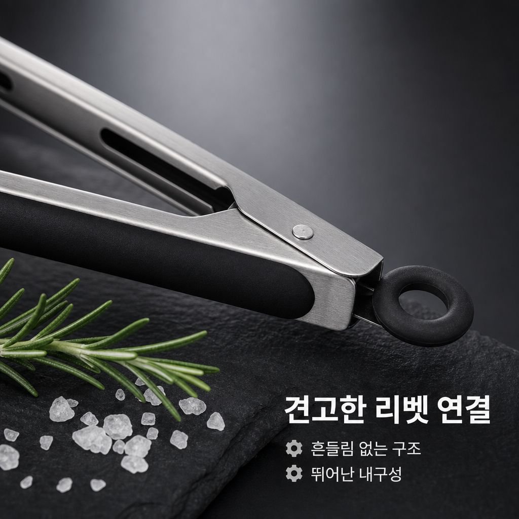 스테인리스 다용도 집게 바베큐 빵집게