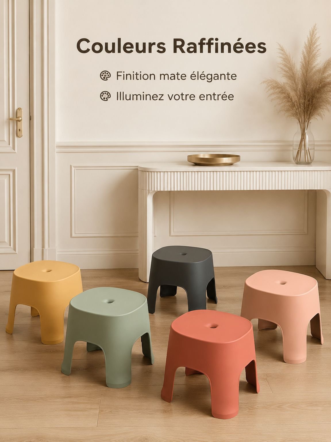 Tabouret d’entrée pour retirer ses chaussures facilement