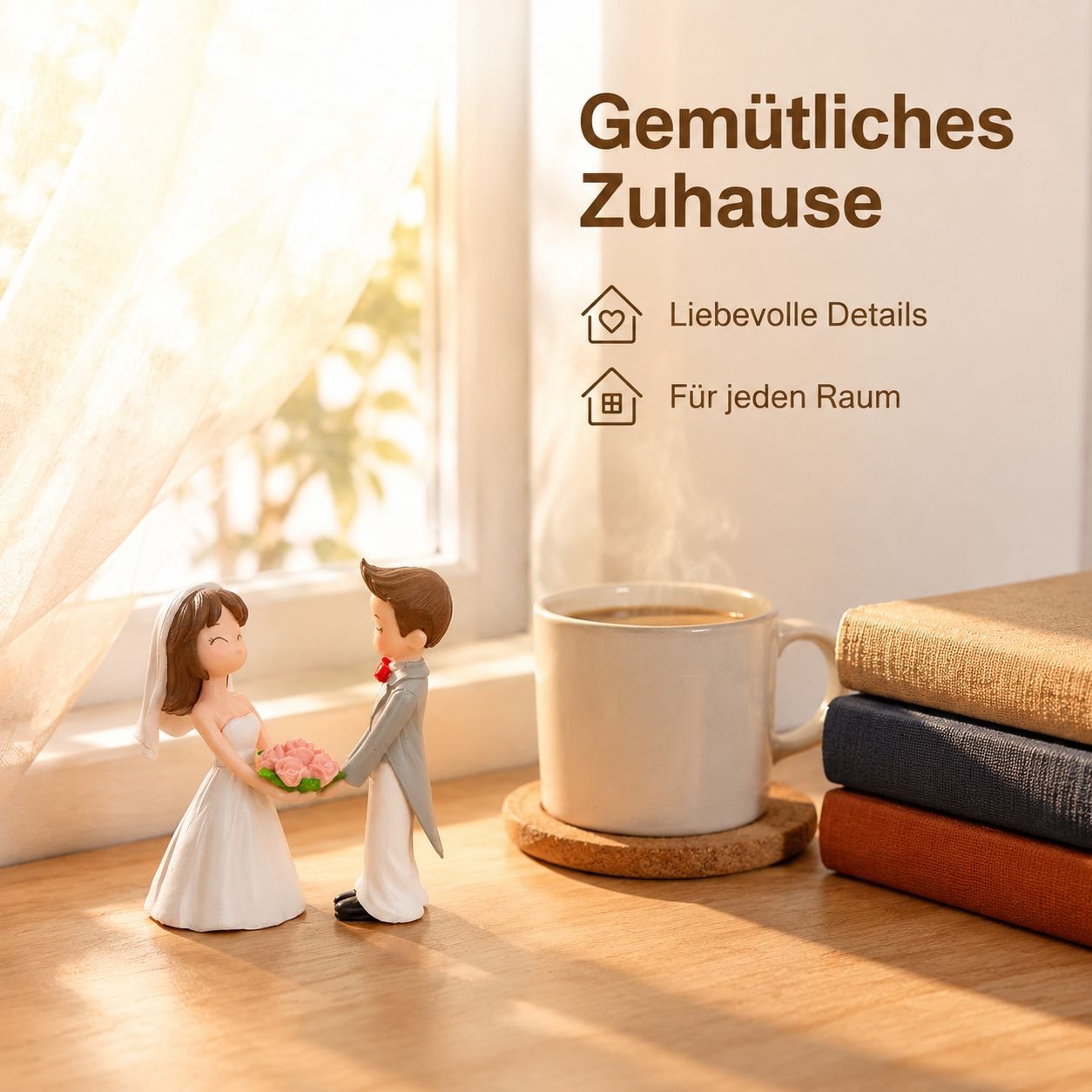 Miniaturfiguren fuer Mikro-Landschaften, Blumenstraeusse und Tortendekoration