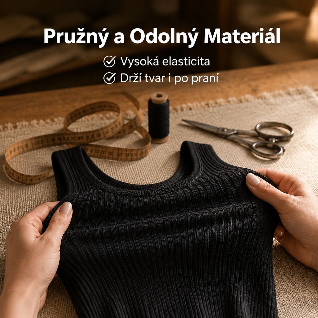 Dámská sada: vesta s U výstřihem a dlouhý rukáv tričko