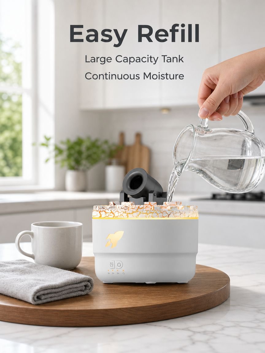 Automatic Scent Sprayer & Home Humidifier Essential Oil Diffuser