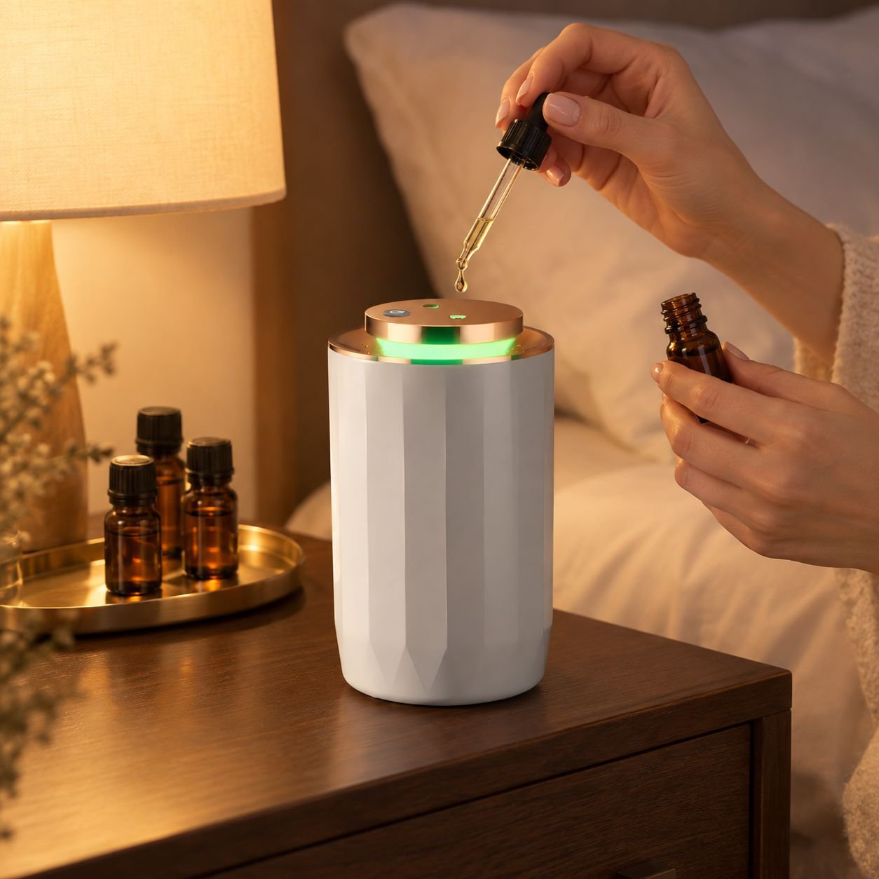 Multifunctional Locomotive-style Humidifier with Aroma Diffuser and Air Purifier