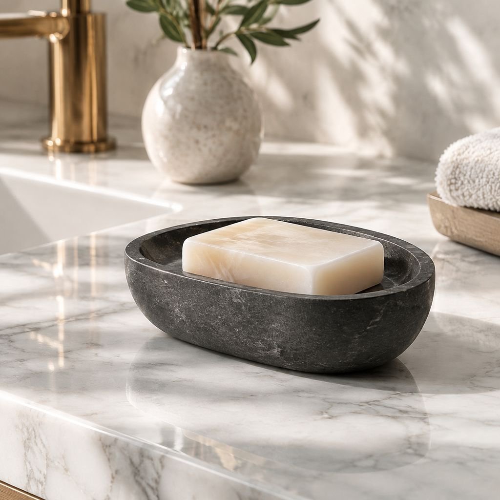 Bathroom soap dish