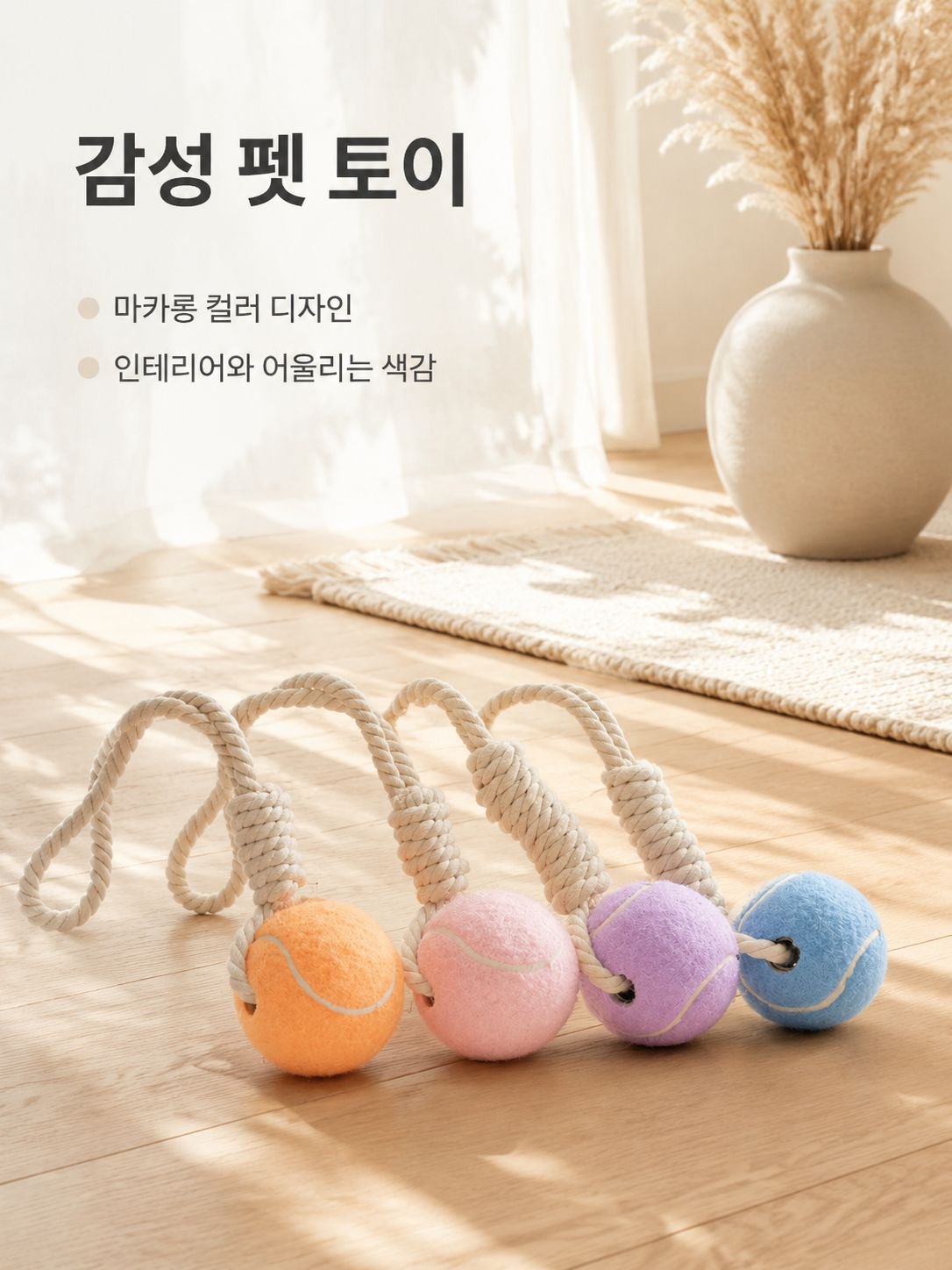 반려동물 치아 청소 인터랙티브 테니스