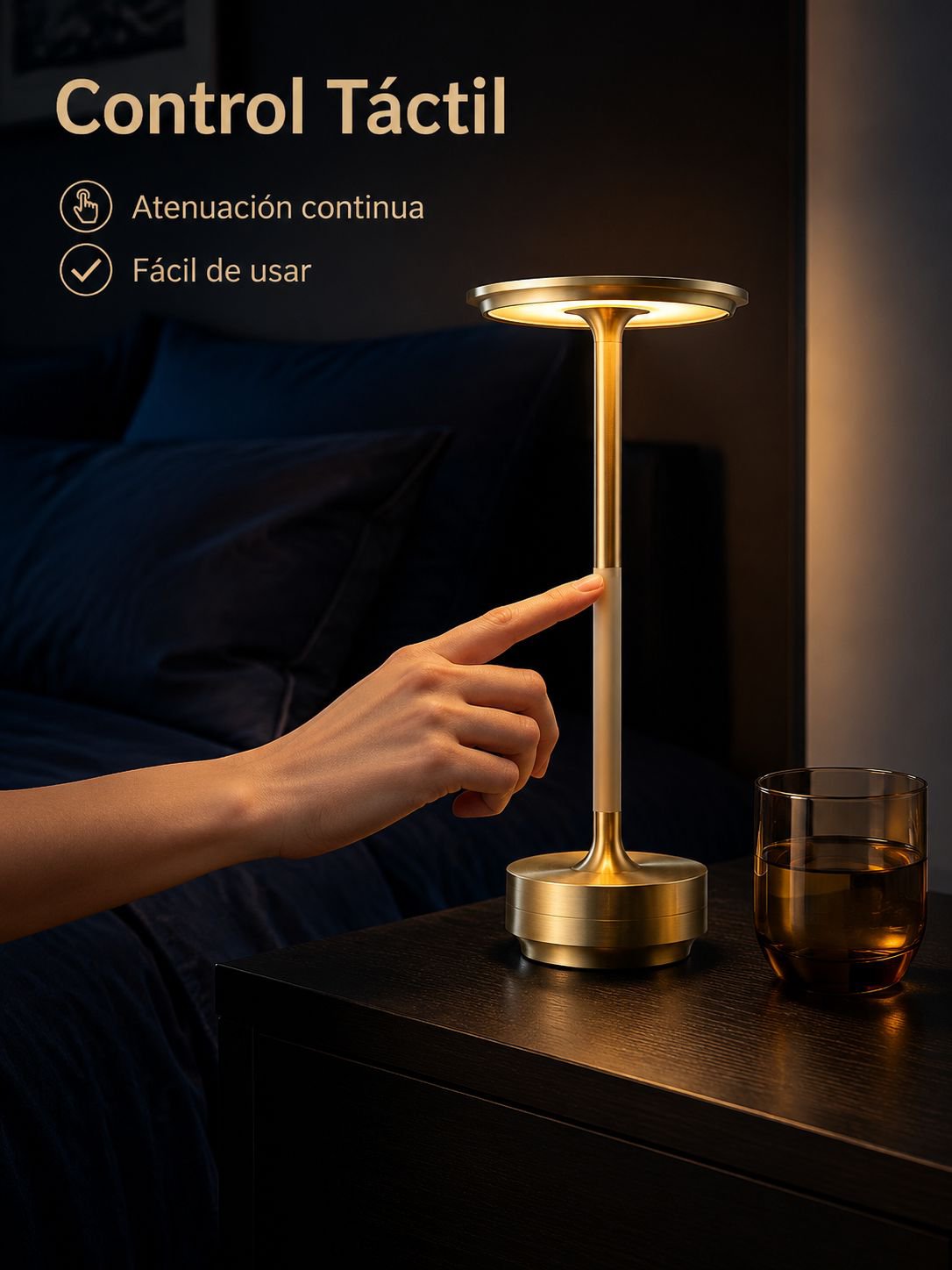 Luz nocturna decorativa LED creativa
