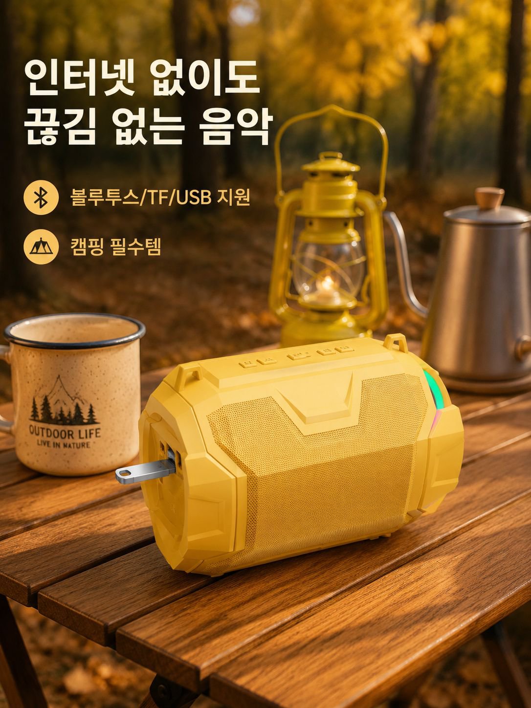 스마트 무선 블루투스 스피커 휴대용 대용량 사운드 박스