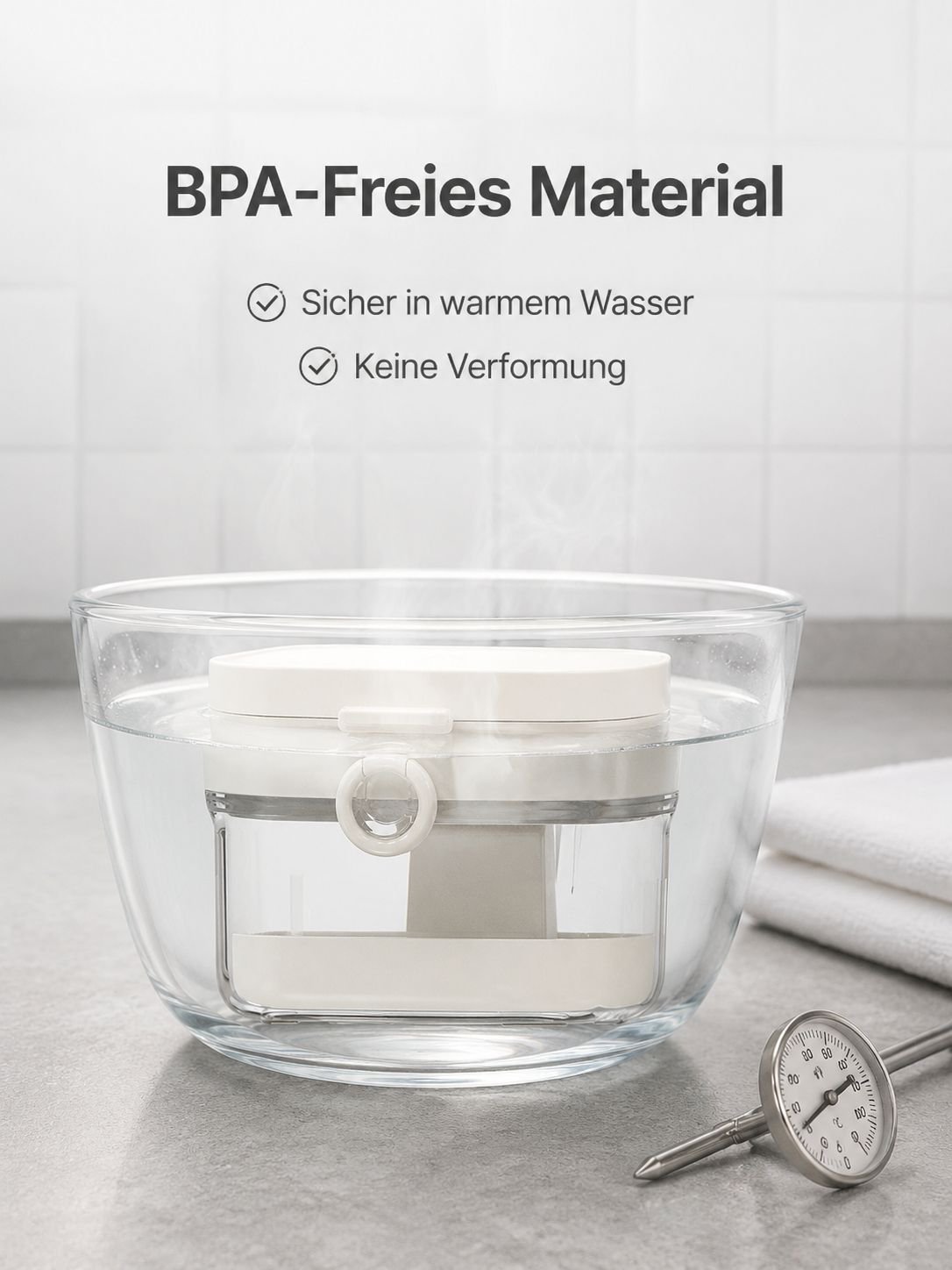 Zahnschienenbehälter für Dentalhygiene