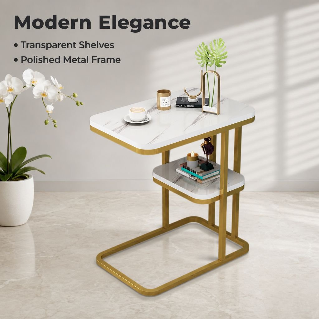 Modern Simple Portable Small Square Table Sofa Side Coffee Tea Table