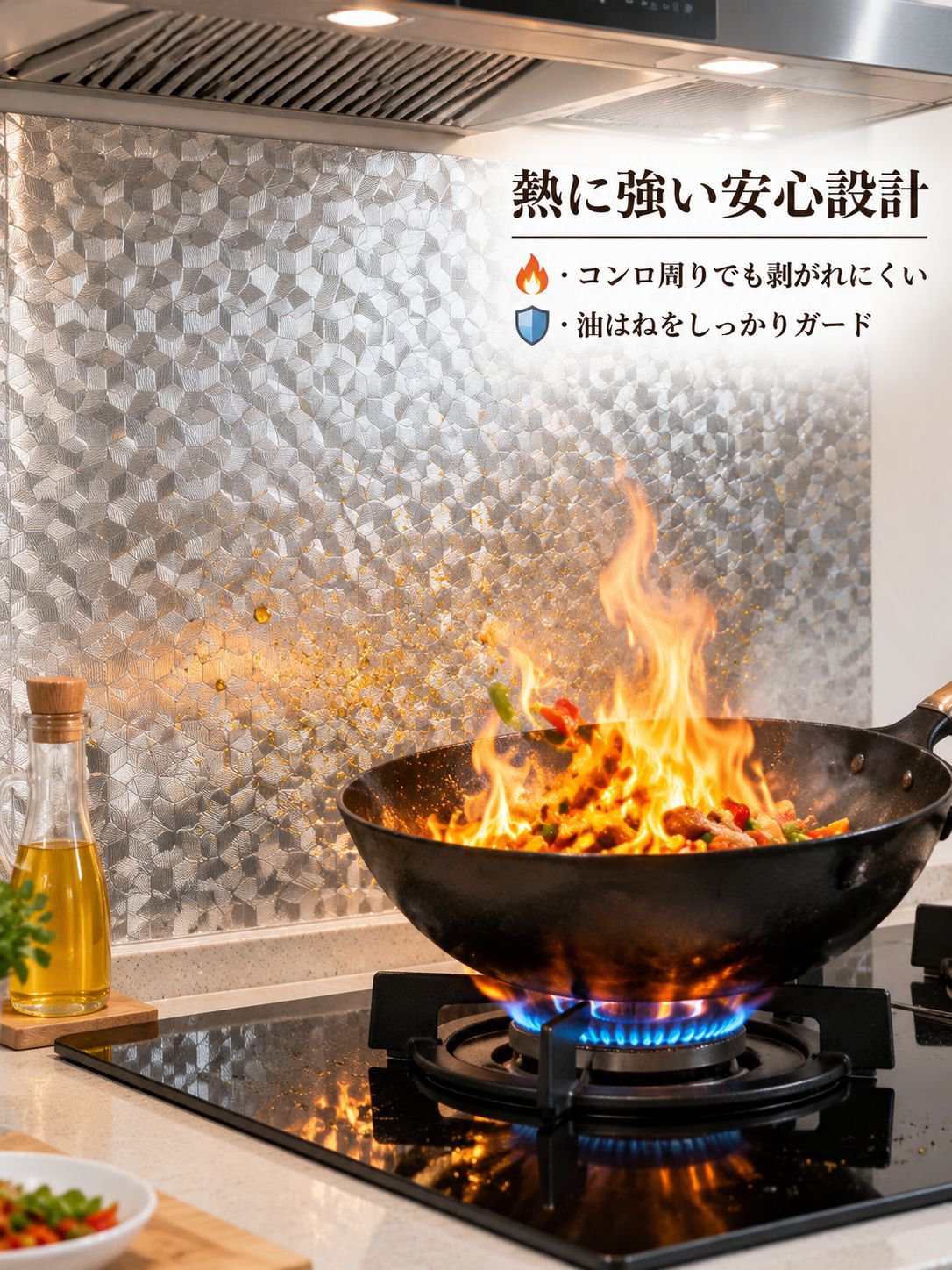 キッチン用防油ステッカー