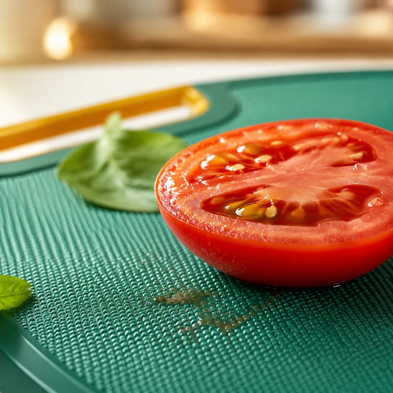 Sturdy and durable kitchen cutting board in modern kitchen