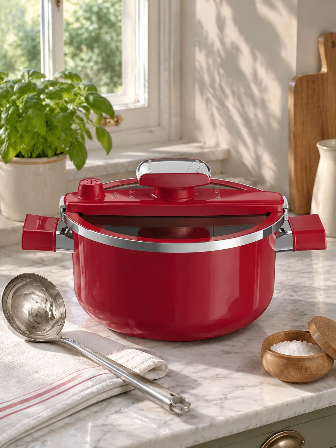 Durable and scratch-resistant pressure cooker body