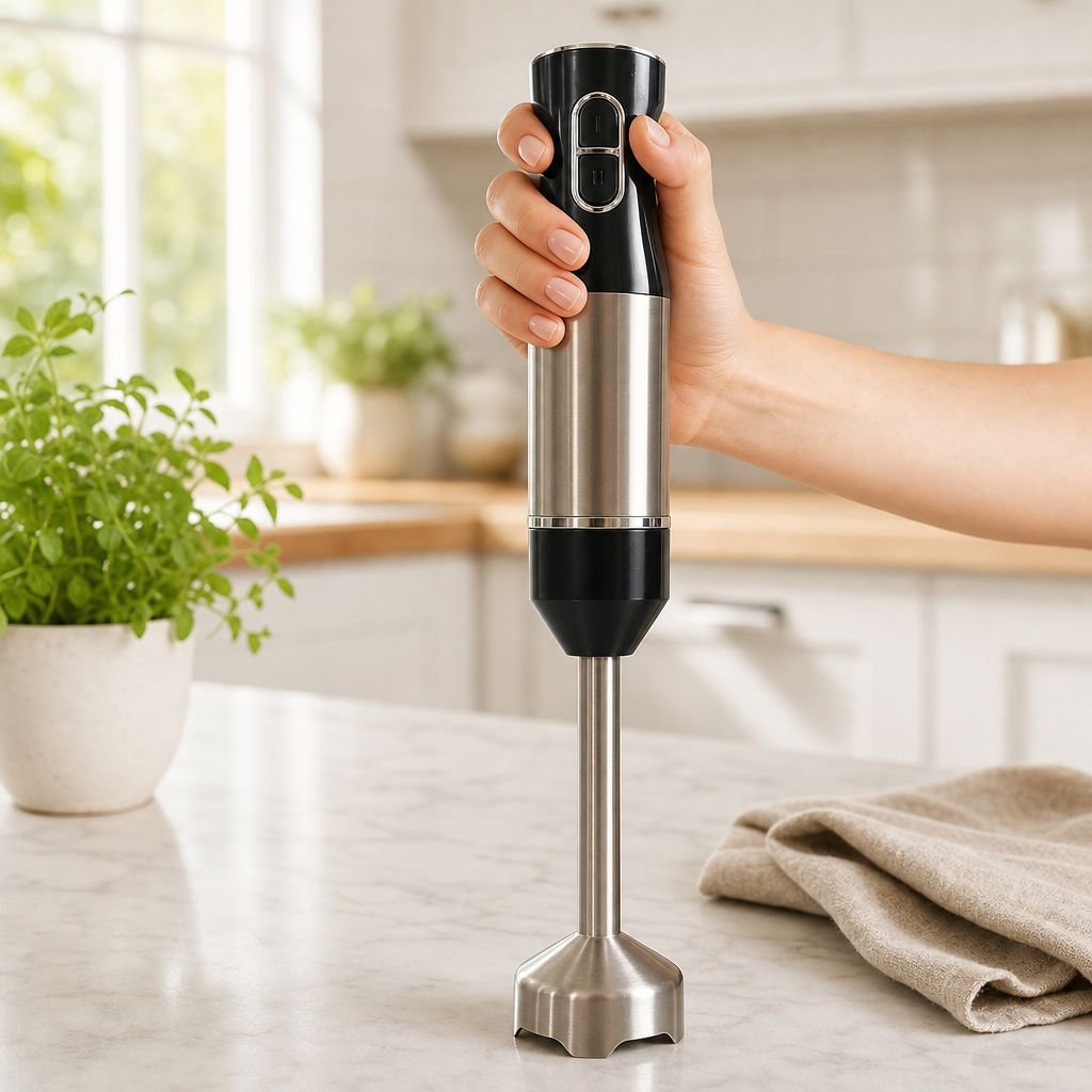 Procesador de alimentos multifuncional de mano, mini licuadora para jugos y purés de bebé