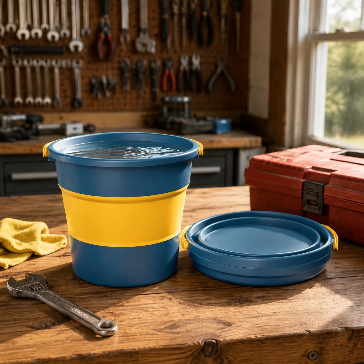 Portable Foldable Bucket for Car, Fishing, Travel, Home, Outdoor Use, Thickened