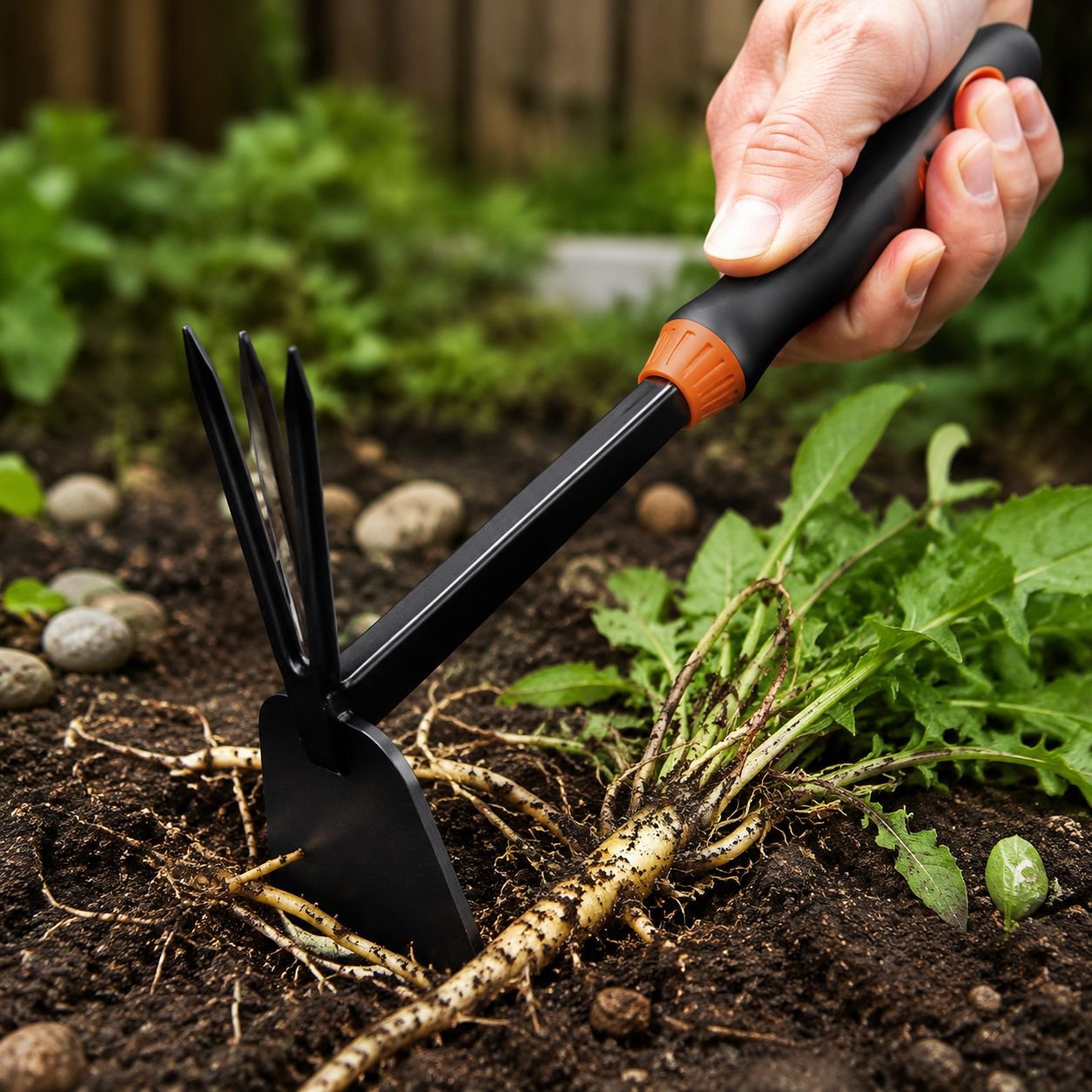 Herramientas de jardinería ergonómicas para flores