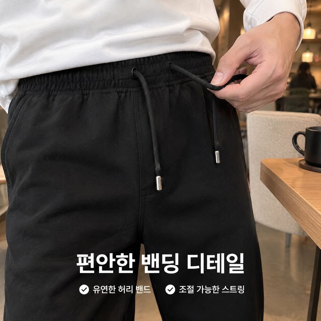 남성 운동 긴바지