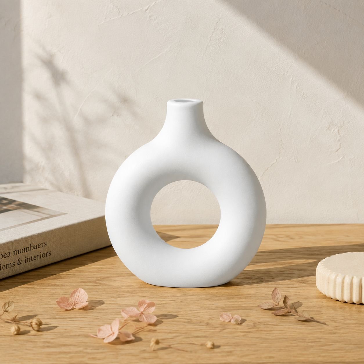 Creative Donut Vase Home Decoration