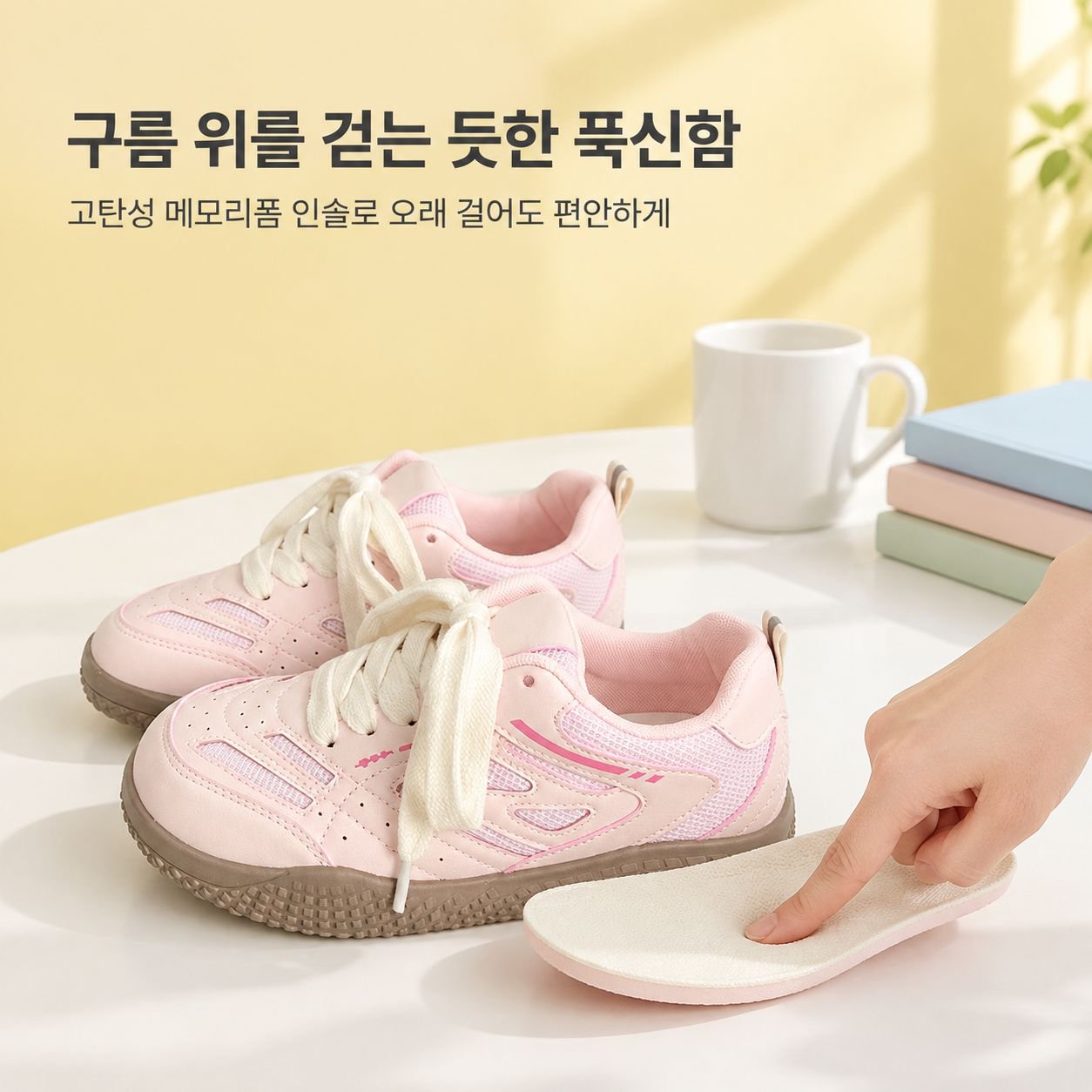 인기 두꺼운 밑창 캐주얼 운동화 학생용 통기성 만능 스니커즈